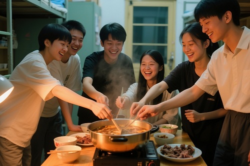 味道尚可的狗肉火锅