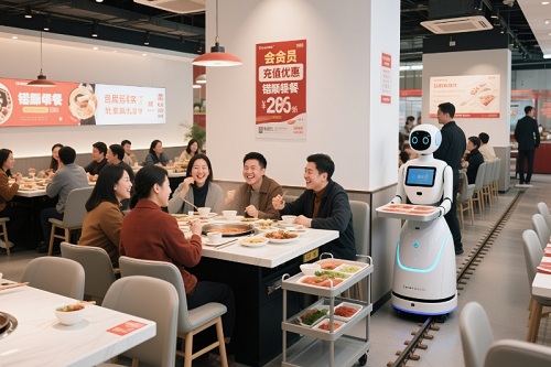 热闹的火锅店
