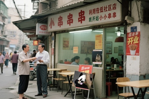 小型串串店