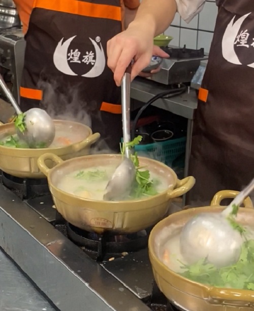 煌旗潮汕砂锅粥培训现场