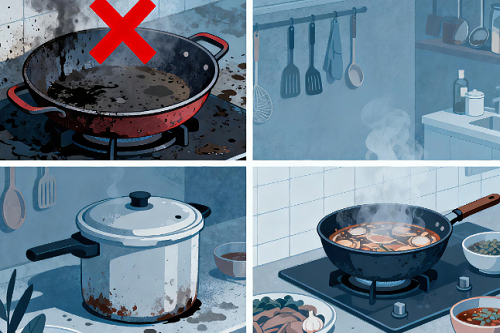 未经培训做的火锅锅底