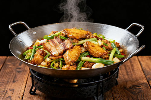 色香味俱全的干锅