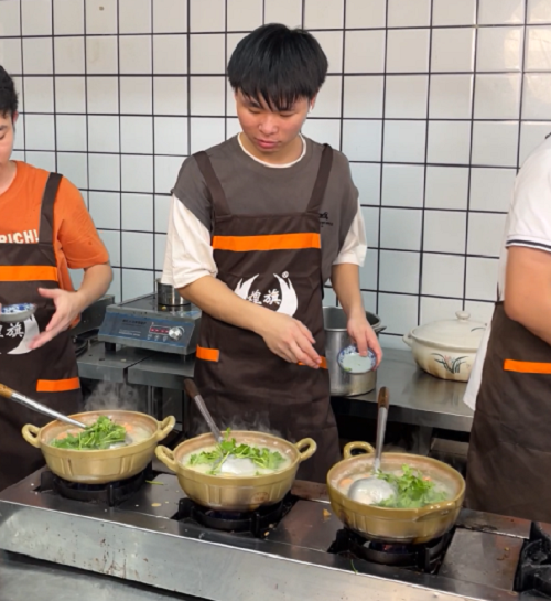 潮汕砂锅粥培训现场