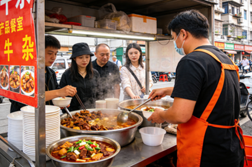 你熟悉的街边牛杂