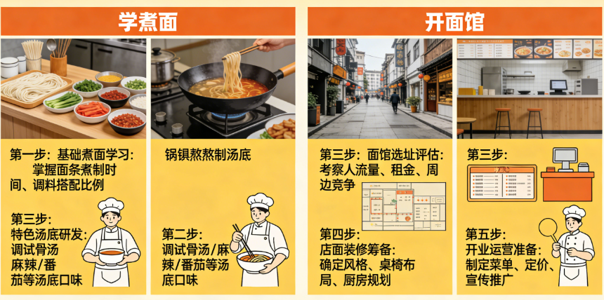 学煮面开面馆
