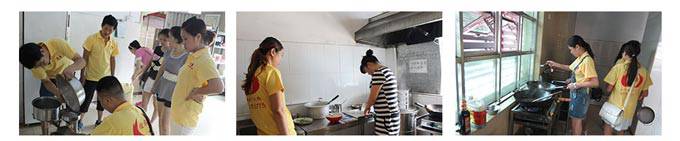 深圳煌旗石磨肠粉培训学员实操风采