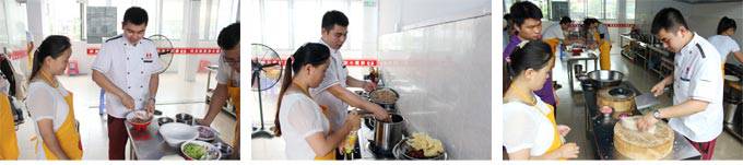 深圳煌旗灌汤包培训老师教学过程