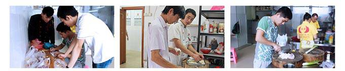 深圳煌旗沙县小吃培训老师教学风采