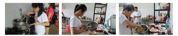 深圳煌旗四川凉菜培训学员实操风采