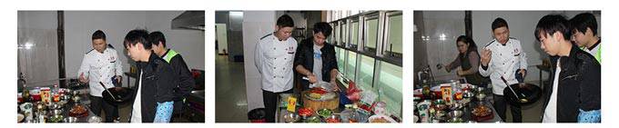 深圳煌旗湘菜培训学员学习风采