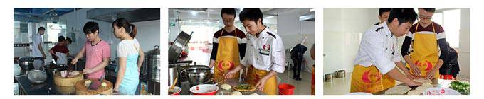 深圳煌旗武大郎烧饼培训老师教学风采