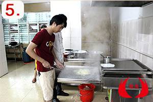 学习肠粉操作过程及注意事项