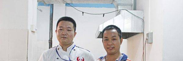 深圳煌旗炒菜培训学员合影