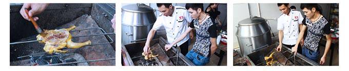 深圳煌旗摇滚鸡培训学员实操风采2