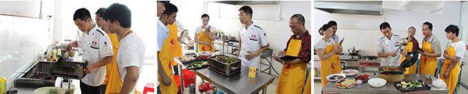 深圳煌旗重庆烤鱼培训教学环境