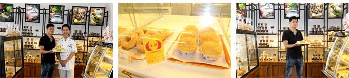 深圳煌旗蛋糕培训学员和老师合影