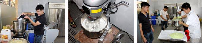 深圳煌旗蛋糕烘焙培训学员实操风采