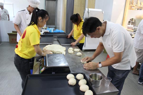 深圳煌旗烘焙培训教学风采