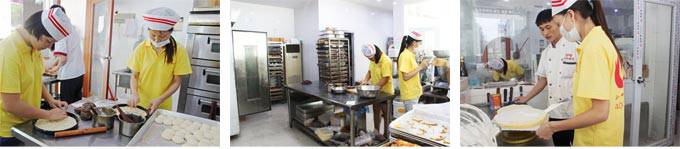 深圳煌旗精美蛋糕烘焙培训教学环境