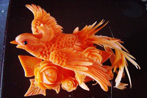 川菜厨师雕花培训作品