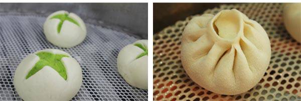 蔬菜肉馅包子学员作品