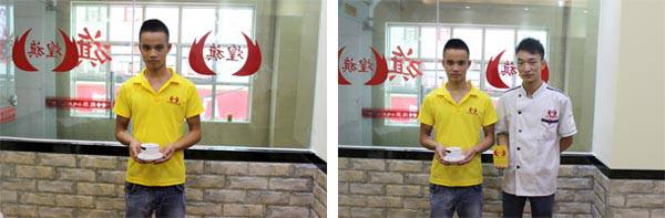 煌旗港式奶茶培训学员合影