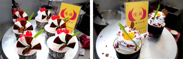 煌旗慕斯蛋糕培训学员作品