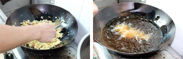 刘女士学习炸鸡翅培训上课风采