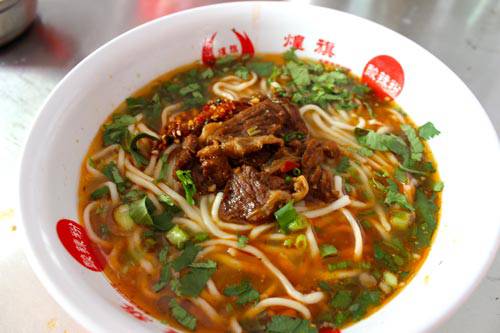  塘厦刘先生在煌旗学习牛肉面的作品