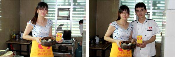 塘厦煌旗沙县小吃培训学员合影