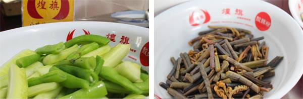 煌旗四川凉菜培训学员实操课食材