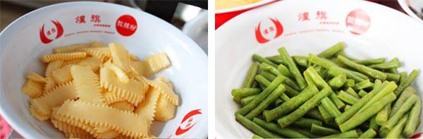 煌旗四川凉菜培训学员实操课食材4