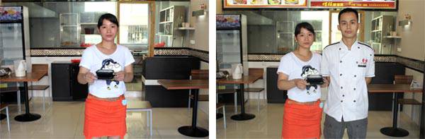 深圳公明现磨豆浆培训学员和老师合影