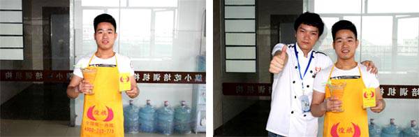 深圳龙岗鲜榨果汁培训学员和老师合影