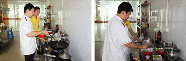 煌旗原味汤粉培训老师教学2