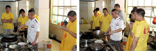 鸭血粉丝培训教学过程