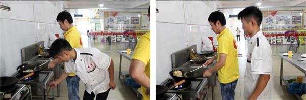 炒饭培训学员实操风采