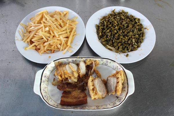 桂林米粉培训食材