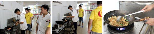 炒粉炒饭炒田螺培训教学风采2