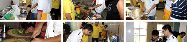 葱油饼培训教学风采2