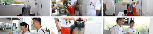 现磨豆浆培训教学风采3