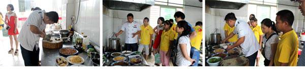 桂林米粉培训教学风采