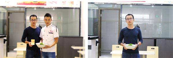 冒菜培训学员和老师合影