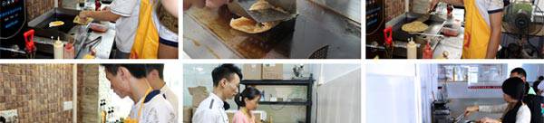 手抓饼培训学员教学风采3
