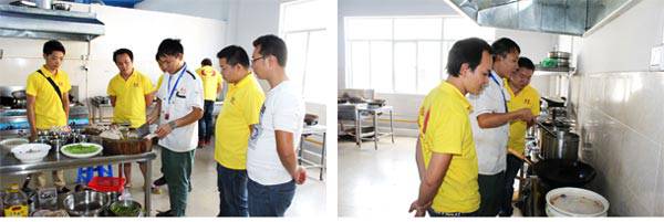 猪肚鸡培训教学风采