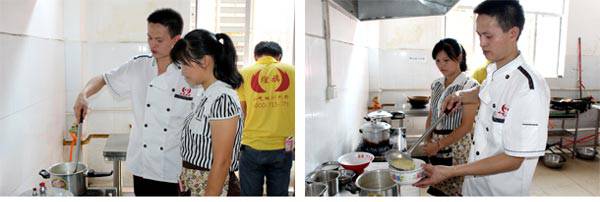 早点粥培训教学风采