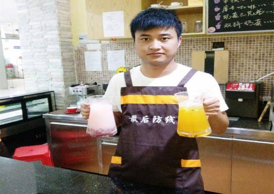 煌旗最后防线奶茶培训学员