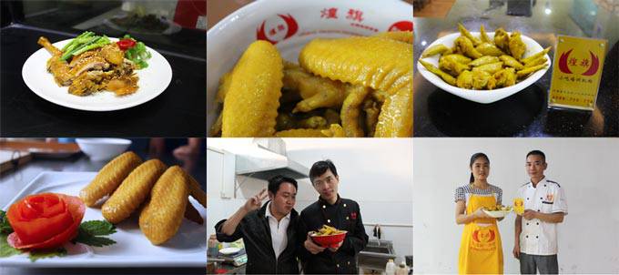 深圳煌旗盐焗鸡培训学员作品展示