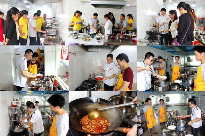深圳煌旗牛肉面培训老师教学风采