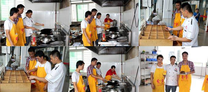 深圳煌旗隆江猪脚饭培训过程